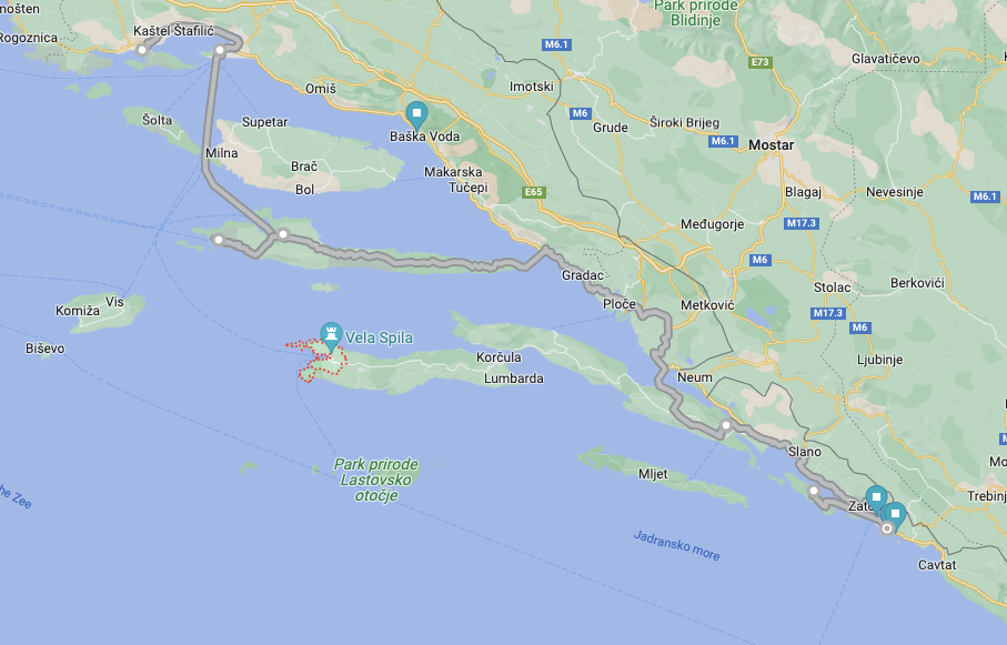 Eilandhoppen in Kroatië