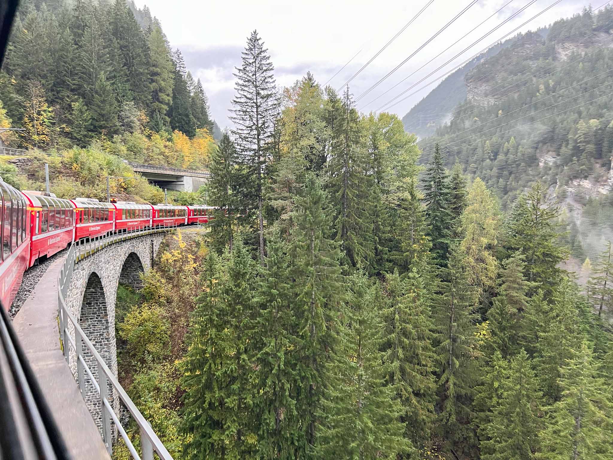 Bernina Express in Zwitserland