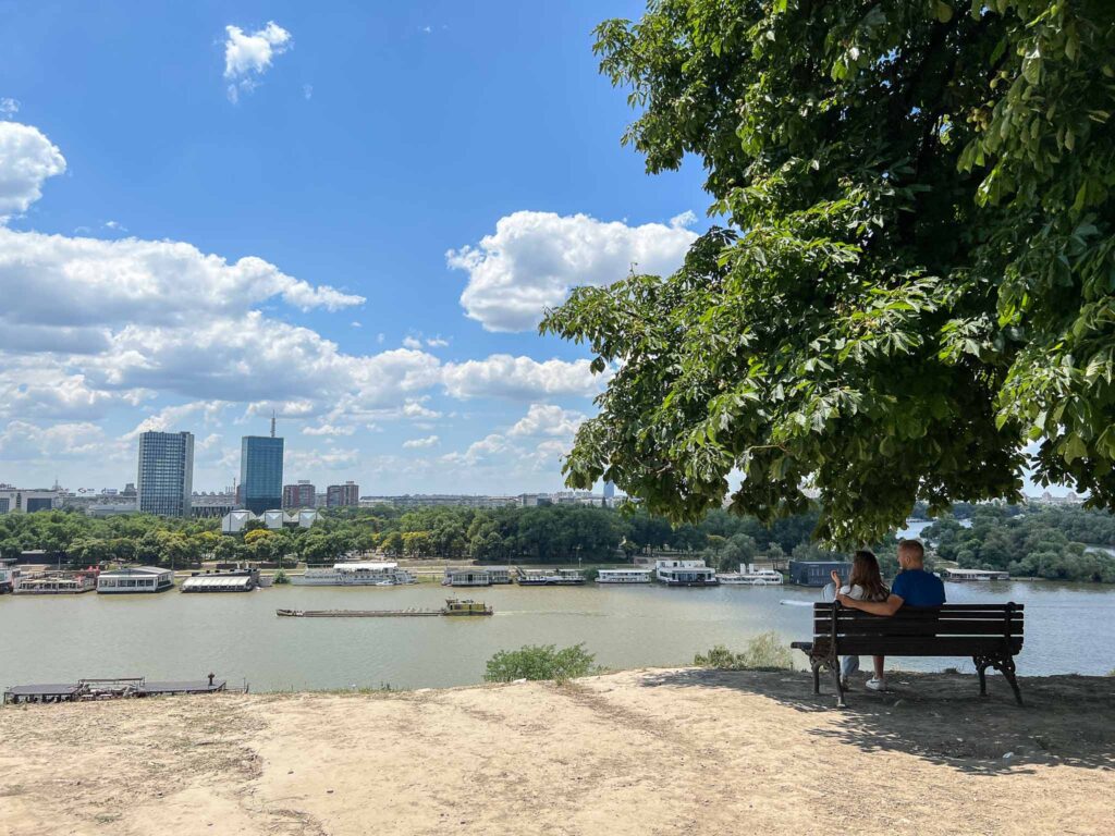 Kalemegdan Park in Belgrado